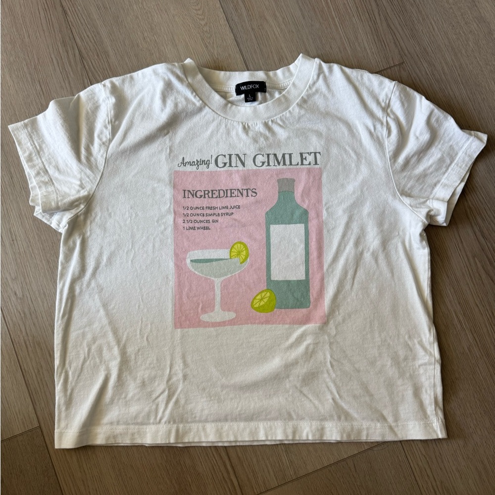 Wildfox Gin Gimlet Jamie Tee